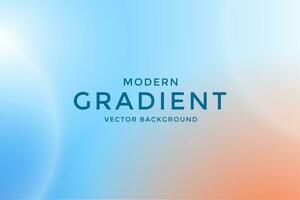 verschwommen Blau modern Gradient Hintergrund vektor