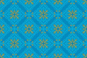 orientalisk sömlös mönster. mönster, bakgrund och tapet för din design. textil- prydnad. vektor illustration.
