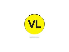 Monogramm vl Geschäft Logo Symbol, Initiale vl lv Logo Brief Vektor zum Sie