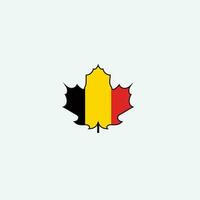 Belgien flaggikon vektor