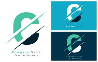 c brev logotyp ikon design mall. vektor logotyp illustration