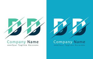dd Brief Logo Vektor Design Vorlage Elemente
