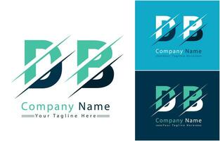 db brev logotyp vektor design begrepp element