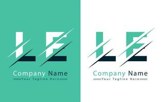 le Brief Logo Vektor Design Vorlage Elemente