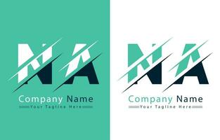 n / a Brief Logo Vektor Design Vorlage Elemente