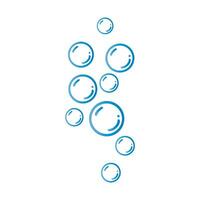 Blase Wasser-Vektor-Illustration vektor