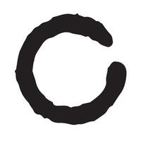 cirkel ladda ikon element logotyp vektor