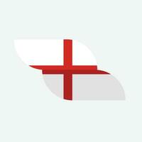 England Flagge Symbol vektor