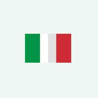 Italien Flaggensymbol vektor