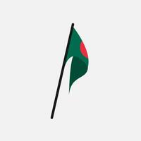 bangladesh flaggikon vektor
