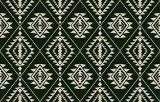 ethnisch abstrakt Ikat Kunst. aztekisch Ornament drucken. geometrisch ethnisch Muster nahtlos Farbe orientalisch. Design zum Hintergrund ,Vorhang, Teppich, Hintergrund, Kleidung, Verpackung, Batik, Vektor Illustration.