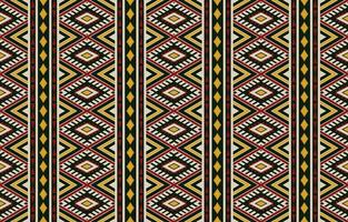 ethnisch abstrakt Ikat Kunst. aztekisch Ornament drucken. geometrisch ethnisch Muster nahtlos Farbe orientalisch. Design zum Hintergrund ,Vorhang, Teppich, Hintergrund, Kleidung, Verpackung, Batik, Vektor Illustration.