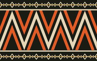 etnisk abstrakt ikat konst. aztec prydnad skriva ut. geometrisk etnisk mönster sömlös Färg orientalisk. design för bakgrund ,ridå, matta, tapet, Kläder, omslag, batik, vektor illustration.