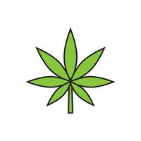 Cannabis Logo Vektor und Symbol