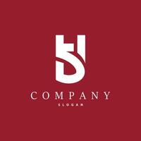 minimalistisch hs Brief Logo, Sch Logo modern und Luxus Symbol Vektor Vorlage Element