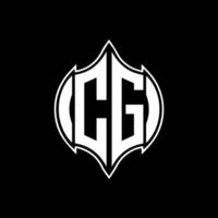 cg Brief Logo. cg kreativ Monogramm Initialen Brief Logo Konzept. cg einzigartig modern eben abstrakt Vektor Brief Logo Design.