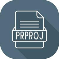 prproj Datei Format Vektor Symbol