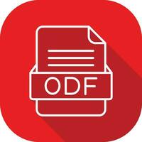 odf Datei Format Vektor Symbol