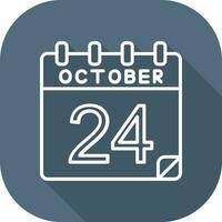 24 Oktober Vektor Symbol