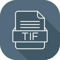 tif Datei Format Vektor Symbol