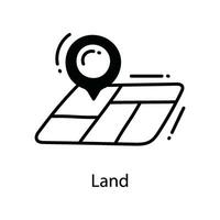 landa klotter ikon design illustration. lantbruk symbol på vit bakgrund eps 10 fil vektor