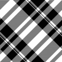 Stoff Hintergrund Plaid von Muster nahtlos prüfen mit ein Textil- Textur Tartan Vektor. vektor
