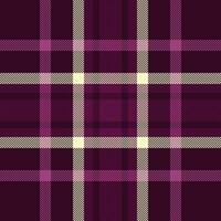 Tartan Muster Textil- von Stoff Plaid Vektor mit ein nahtlos Textur Hintergrund überprüfen.