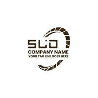 sld Brief Logo Vektor Design, sld einfach und modern Logo. sld luxuriös Alphabet Design