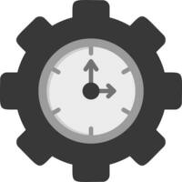 Zeitmanagement-Vektorsymbol vektor