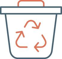 Recycling-Vektor-Symbol vektor