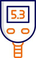 Glukometer Vektor Symbol