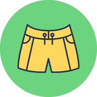 Shorts Vektor-Symbol vektor