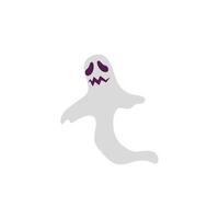 halloween spökmysterium isolerad ikon vektor