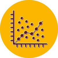 linear Regression Vektor Symbol