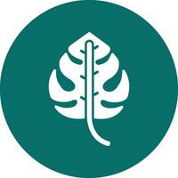 Monstera Vektor Symbol