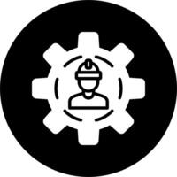 Arbeiter-Vektor-Symbol vektor