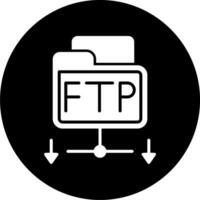 FTP-Vektorsymbol vektor