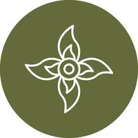 Plumeria Vektor Symbol