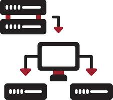 Vektorsymbol für strukturierte Daten vektor