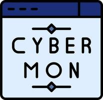 Cyber Montag Vektor Symbol