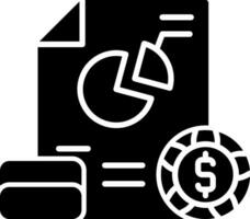 Budget-Vektor-Symbol vektor