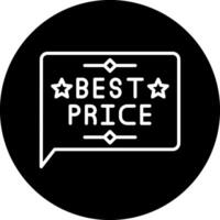 Beste Preis Vektor Symbol