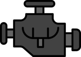 Auto-Motor-Vektor-Symbol vektor