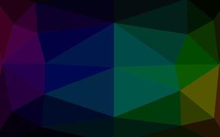 mörk flerfärgad, regnbåge vektor abstrakt polygonal textur.