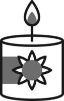 duftend Kerze Vektor Symbol