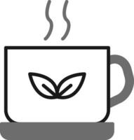 Kräuter- Tee Vektor Symbol
