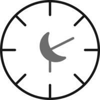 Nachtzeit Vektor Symbol