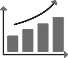 Wachstumsvektorikone vektor
