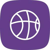 Basketball kreatives Icon-Design vektor