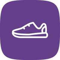 Turnschuhe kreatives Icon-Design vektor